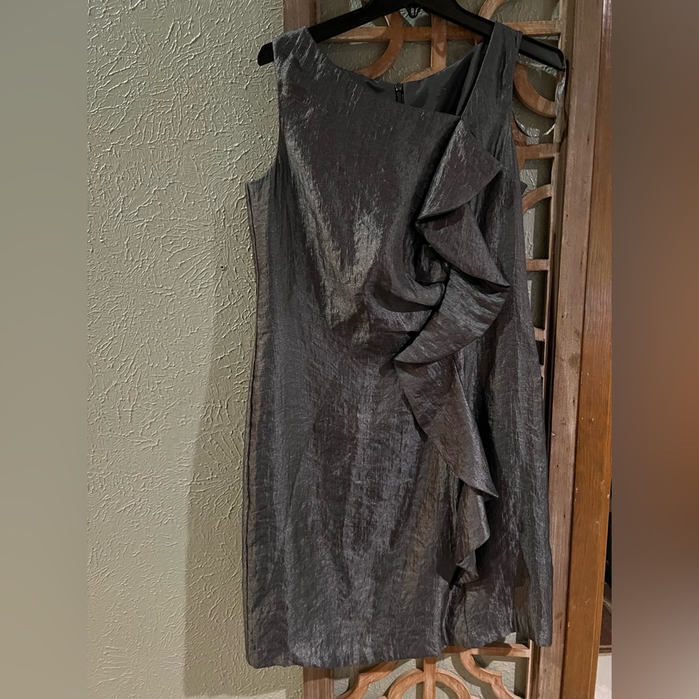 IN Studio Shimmery Grey dress